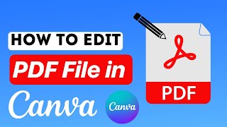How to Edit PDF in Canva (2025)