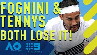 Epic tennis blowup! Both players lose it | Wide World of Sports
