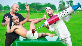 Must Watch New unlimited Comedy Video 2023 New Doctor Funny Injection Amazing Funny Video Ep 28