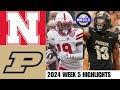 Nebraska vs Purdue | Full Game Highlights | 2024 College Football Highlights