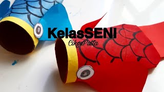 IKAN KOI (MEMBENTUK DAN MEMBUAT BINAAN) #senikanakkanak #cikguputta #artbyputta #artwithkids #seni