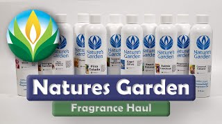 Nature's Garden Fragrance Oil Haul - Unboxing and First Impressions