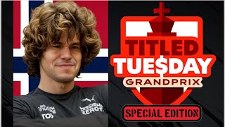 Magnus Carlsen | Titled Tuesday Early | January 21, 2025 | Chesscom