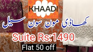 Khaadi Sale Update Flat 50 off Suite Rs:1490 June 28, 2024