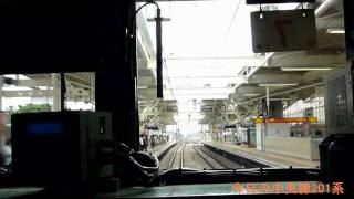 2010年６月１９日（土）今日の中央線201系（H7編成）1036T【車窓】 Vol4