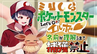 【ミリしらポケモン】新年初Pokémonぞ。学習の成果を活かし旅をする【ぞ】【地球意思】【Let's Goエルボゥ】