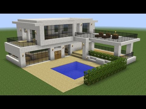 Minecraft - How to build a modern house 5 Minecraft - How to build a modern house 5