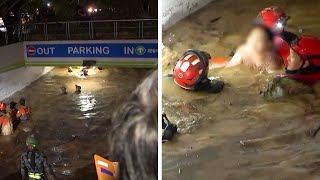 颱風軒嵐諾重創韓國，7 人受困淹水的地下停車場不幸罹難