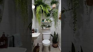 10 INSPIRAÇÕES de Banheiros decorados com PLANTAS 🌿 #decoracao #inspiração #banheiro