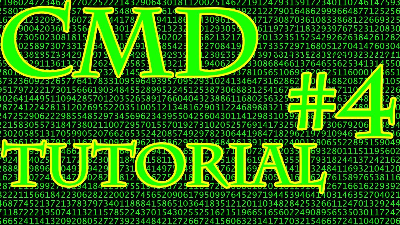 Cmd Tutorial 4 Loops Youtube