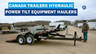 Bluewater Trailers presents Canada Trailers Hydraulic Tilt Trailer