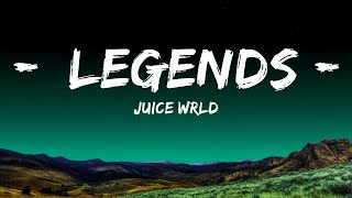 Juice WRLD - Legends (Lyrics) Tribute 💔  | 25 Min