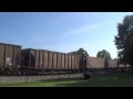 loaded bnsf coal train