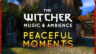 The Witcher - Peaceful Moments  | Music and Ambience