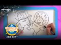 Art Beat: Learn to Draw Captain Underpants | Inspiration Station Africa | DreamWorks on Universal+