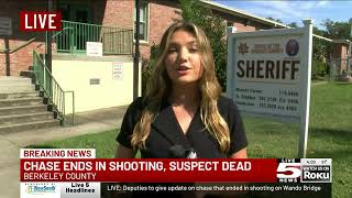 VIDEO: Berkeley County chase ends in deadly shooting on I-526
