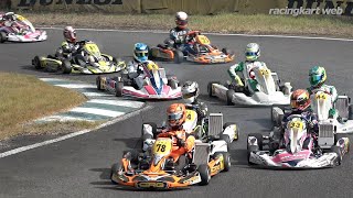 全日本カート選手権2020 FS-125 西地域 第4戦 決勝ヒート