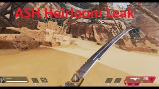 Mythic Heirloom Spotlight: Ash Phase Breach Blade || Apex Legends