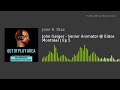 john geiger senior animator @ eidos montréal out of play area podcast ep 05