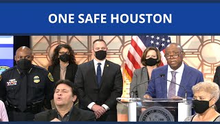 One Safe Houston: New Crime Reduction Initiative | Houston Police