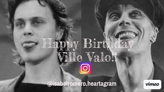 ¡¡happy birthday 47 ville valo!! 1080p