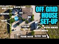 OFF GRID HOUSE SYSTEMS: How We Power, Heat & Manage Water Without the Grid