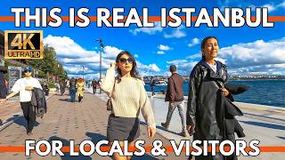 THIS IS REAL ISTANBUL 4K WALKING TOUR IN BEST NEIGHBOURHOOD FOR VISITORS \u0026 LOCALS KARAKOY-GALATAPORT