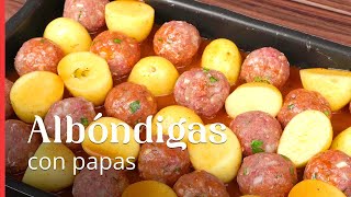 ¡La próxima vez haz las albóndigas con papas así y sorprende a toda tu familia!