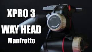 MANFROTTO XPRO 3 WAY HEAD (ENGLISH)