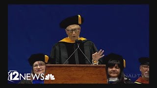 Bill Gates discusses climate, wealth gap at NAU commencement