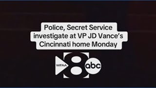 Police, Secret Service investigate at VP JD Vance’s Cincinnati home hours after he left