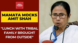Mamata Banerjee Mocks Amit Shah's Lunch With Tribal Family; Says Food Brought From Outside