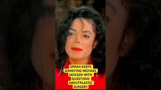 Michael Jackson Talks About Plastic Surgery With Oprah Michaeljacksonoprah
