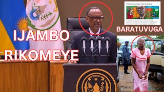 IJAMBO RIKOMEYE PEREZIDA KAGAME AGENEYE ABAGIZE  GUVERINOMA NSHYA YARAHIYE UYUMUNSI