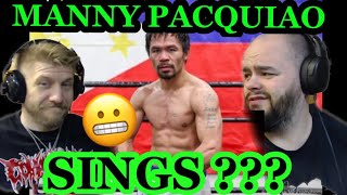 MANNY PACQUIAO - SOMETIMES WHEN WE TOUCH (MANNY SINGS !!) METALHEADS REACTION