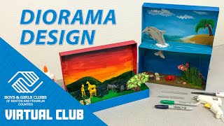 Art Project For Kids: How To Design A Diorama