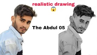 Drawing of a boy, Name Ajeet vishwakarma || The Abdul Arts || How to draw a boy.