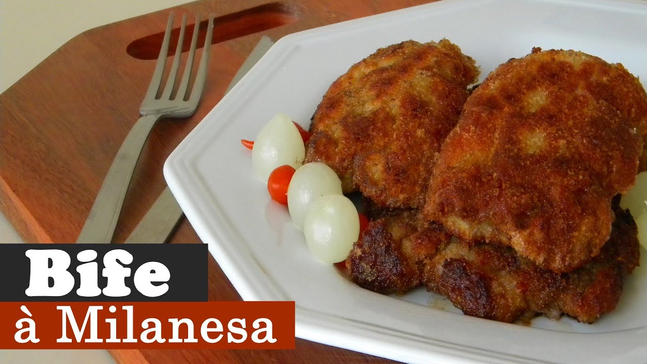 Bife à Milanesa - Fácil De Fazer - YouTube