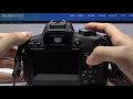 How to Factory Reset Canon EOS 750D - Restore Defaults on Canon Rebel T6i - Restore Factory Settings