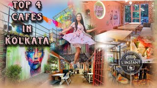 Top 4 Cafés In Kolkata || Most Instagram worthy Cafes || Most Cheapest Cafes In Kolkata #foodvlogs