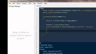 Php :- Import CSV data to mysql database part :- 2