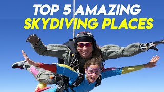 అధిరిపోయే ప్రపంచంలోని  5 Skydiving Places In The World | Amazing 5 Skydiving Places In The World