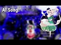 “hiroari shoots a strange bird” except ai continues the song touhou