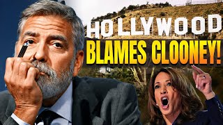 Hollywood Is FURIOUS at George Clooney Over Harris LOSS: Star BLAMED for Pushing Biden Out!