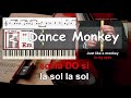 Dance Monkey Tones and I Educacao Musical Jose Galvao Flauta Guitar Piano Partitura