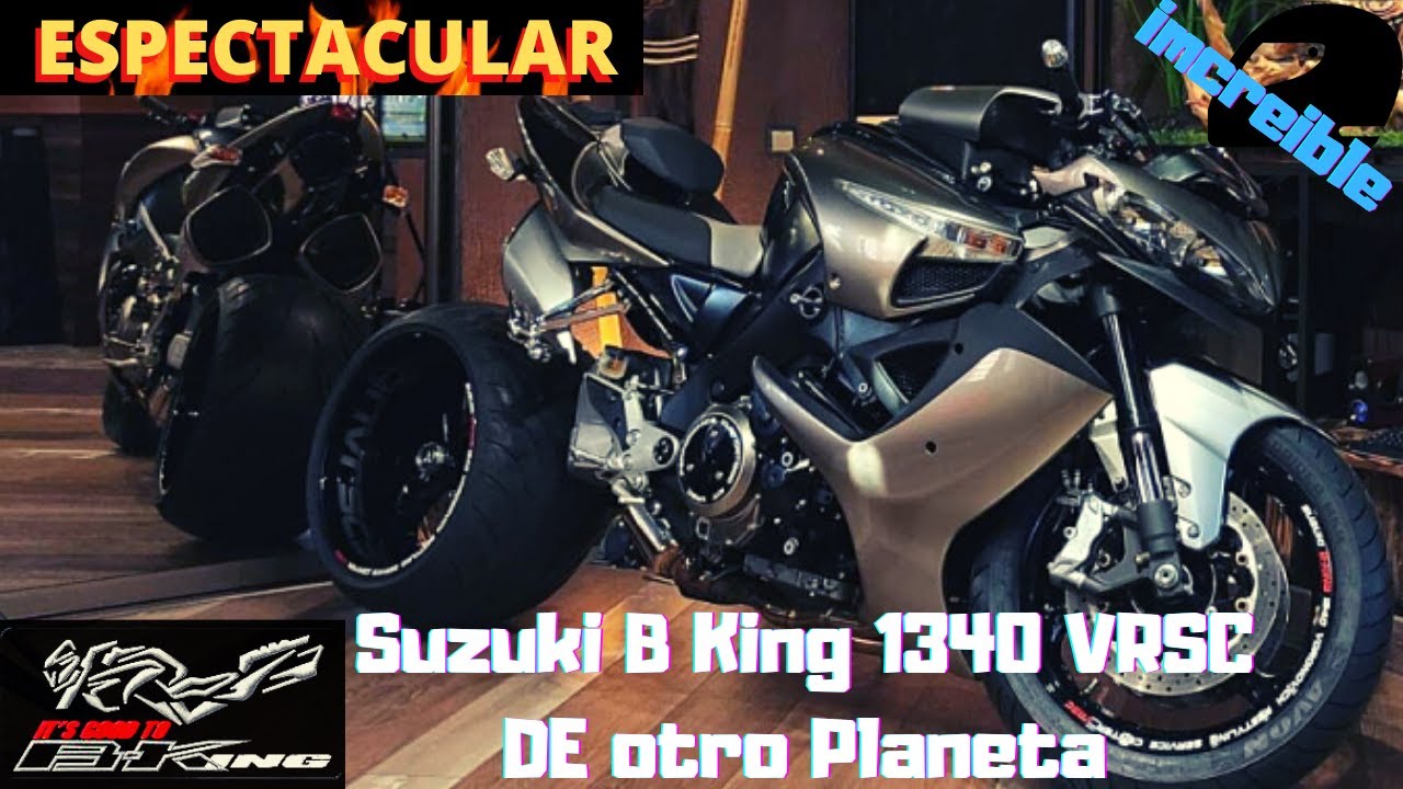 Suzuki B King 1340 VRSC_De Otro PLANETA-Rediseñada#suzuki #bking - YouTube