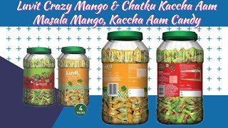 Luvit Crazy Mango \u0026 Chatku Kaccha Aam Masala Mango, Kaccha Aam Candy  | Unboxing Q