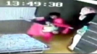 Caught on camera: Three-year-old assaulted by tutor at home in Kolkata