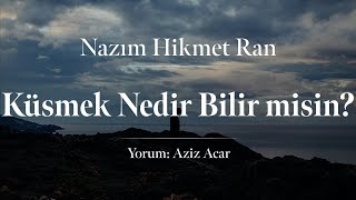 Nazım Hikmet Ran - Küsmek Nedir Bilir misin?