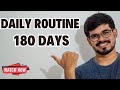 2/180 - Why is Daily Routine Important ? | 180 Days Challenge | Sreyas Manoharan